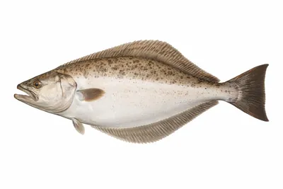 איור של Pacific Halibut