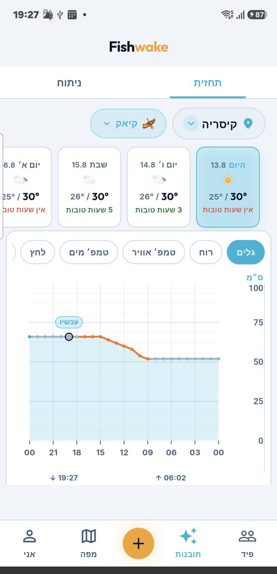מסך התחזית